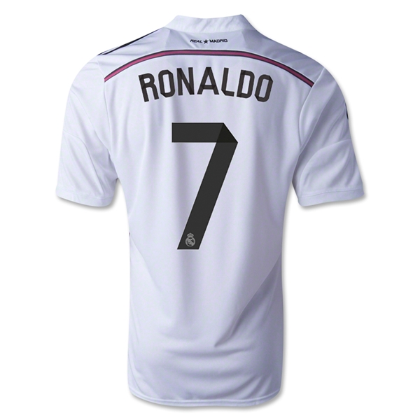 Real Madrid 14/15 RONALDO #7 Home Soccer Jersey